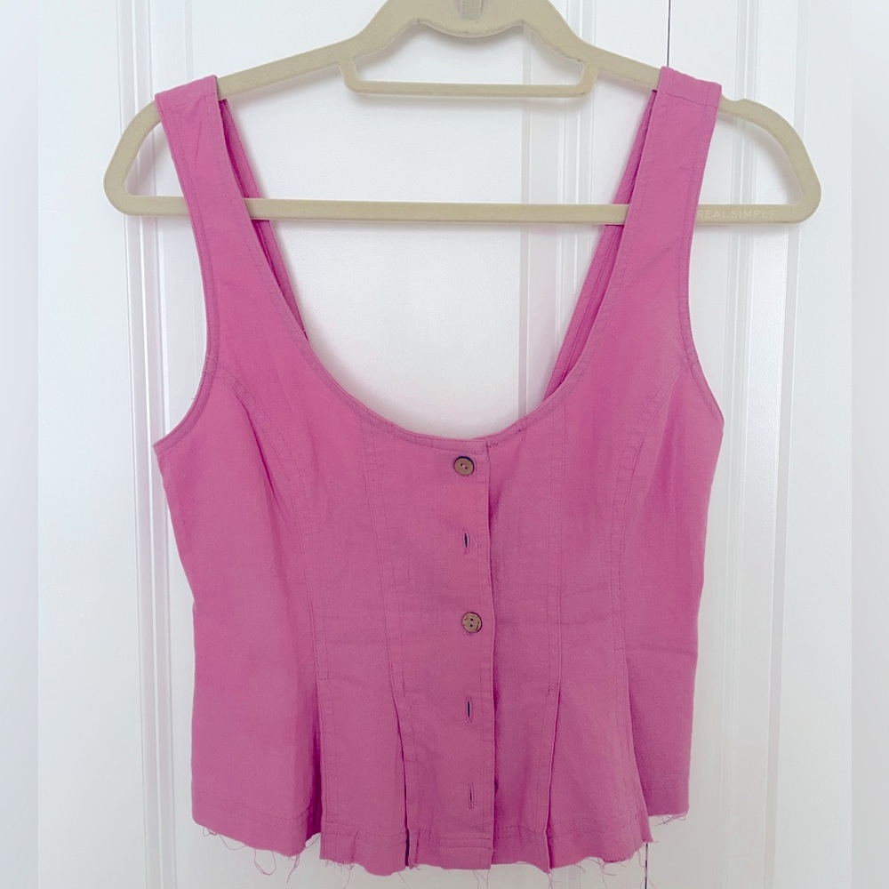 Free People Brie Corset Top